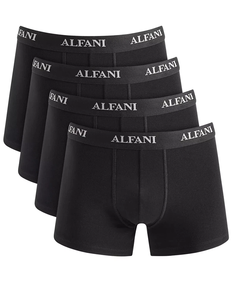 Alfani Hombre Ropa Interior Boxer Calzoncillo Nuevo L (35-37) Negro Paquete De 5 Sin Etiquetas Foto 4 de 4