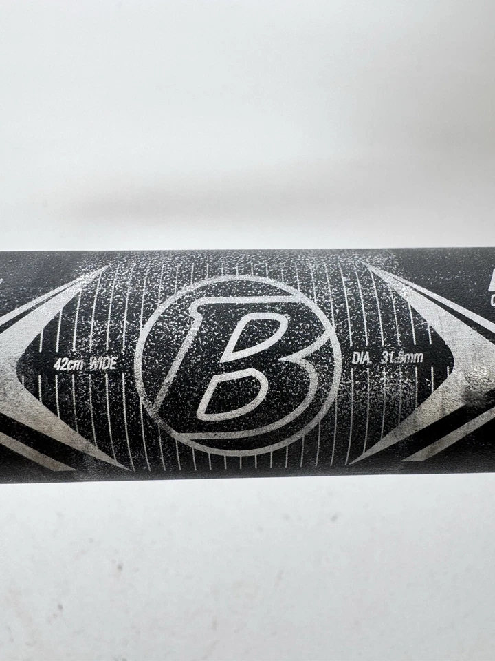 Manillar Bontrager Race personalizado a tope 31,8 mm 42 cm barra de caída de carretera 420 negro B06 Foto 4 de 4