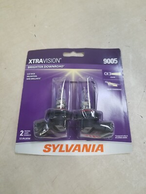 Sylvania Xtra Vision 9005 HB3 65W Two Bulbs Headlight High Beam Upgrade