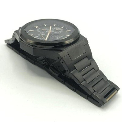 KARL-LEIMON MAJESTY Wristwatch Watch Black Titanium Quartz KARL-LEIMON MAJESTY Wristwatch Watch Black Titanium Quartz