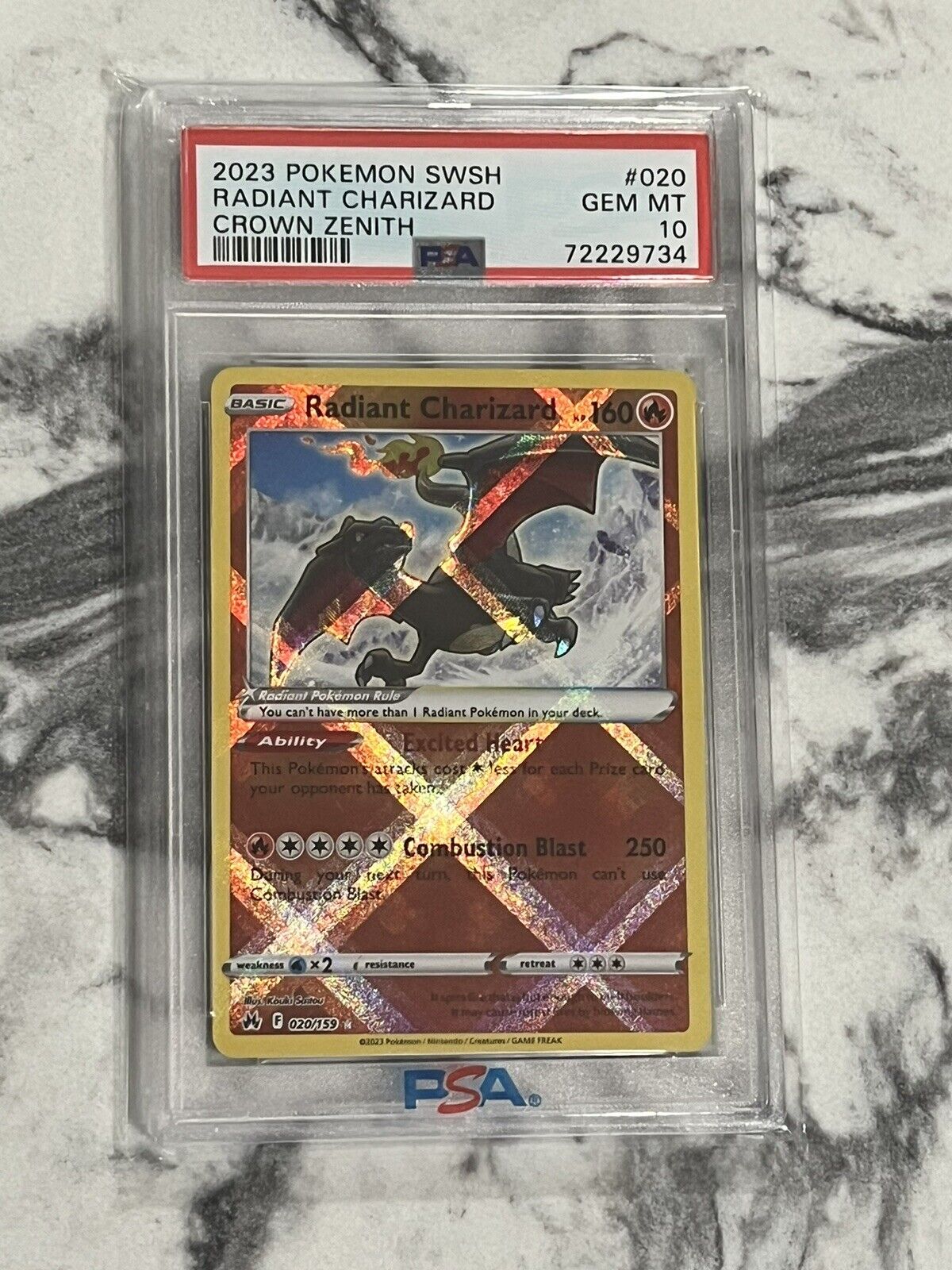 Charizard Radiante / Radiant Charizard (#020/159) - Epic Game - A