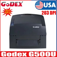GODEX G500U 203dpi USB 4 inch Thermal Transfer Direct Thermal Lable Printer US