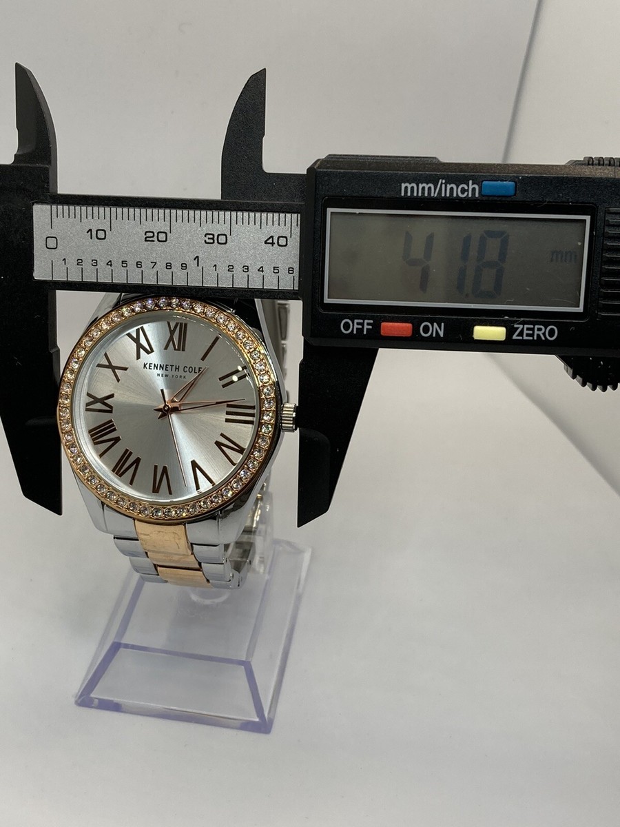 Kenneth Cole KC50664007 New York Silver Dial Two Tone  display picture 2