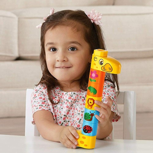 LeapFrog LeapBuilders Safari Animals Interactive Learning Blocks with Sound - Picture 11 of 12