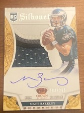 2013 Crown Royale Silhouettes RC Autograph (On Card) Matt Barkley /299 #226 USC