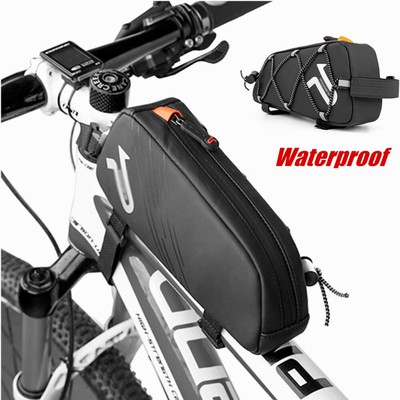 Details about &nbsp;Bicycle Beam Package MTB Bike Bag Splash Proof Bag Upper Tube Package