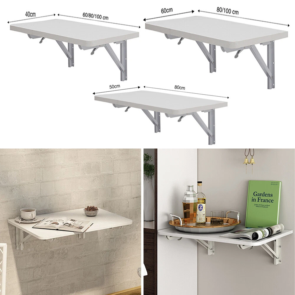 Wall mounted on sale folding table hardware
