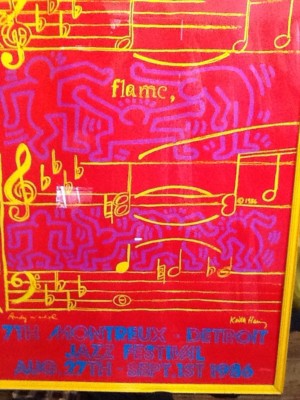 Andy Warhol and Keith Haring 7th Montreaux Detroit Jazz festival