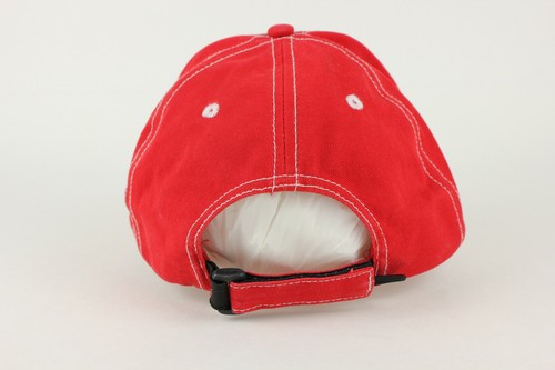 Bridgestone Tire Ball Cap Hat Red Black Adjustable Embroidered Logo 100% Cotton - Picture 3 of 7