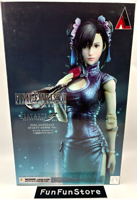 Final Fantasy VII Remake Tifa Lockhart Fighter Dress Play Arts Kai Figur Japan