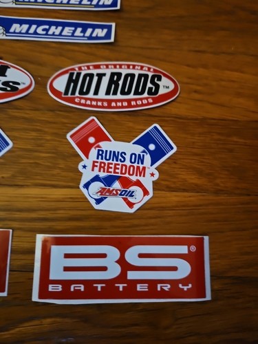 Namura stickers Hot Rods Acerbis Amsoil Racing stickers racer sticker pack new - 第 4/7 張圖片