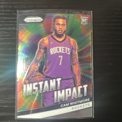 2023-24 Panini Prizm NBA Basketball Cam Whitmore RC Instant Impact 