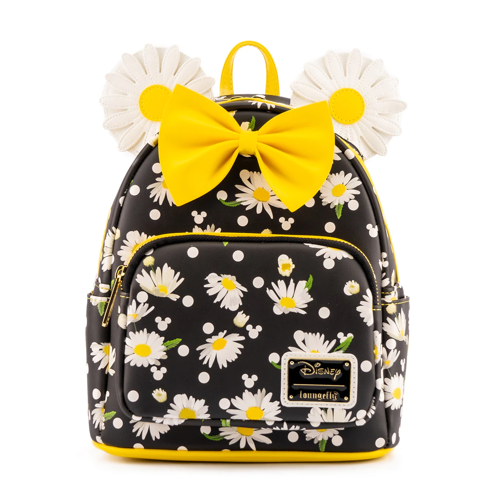 Loungefly Disney Mickey Mouse Backpack - Yellow and White Loungefly x Disney Mickey Minnie Donald Daisy Mini Backpack  main image 3