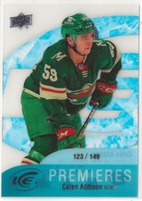 2021 2021-22 Upper Deck Ice Ice Premieres Retro Rookie #8 Calen Addison 123/149
