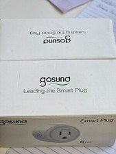 Gosund Smart Plug 4 Pack Works With Alexa and Google 10A Wif-Fi 2.4GHz