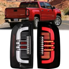 LED Tail Lights For 2015-2022 Chevrolet Colorado Sequential Signal Brake Lamps