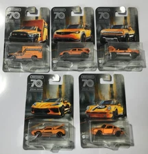 2023-Matchbox-Moving Parts 70th Anniversary Special Edition SET OF 5-1:64 NEW