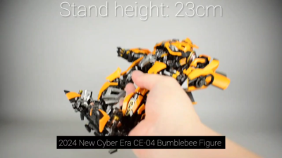 US_Cyber Era CE-04-Bumblebee Oversized Figure w/LED Eyes & Cannon