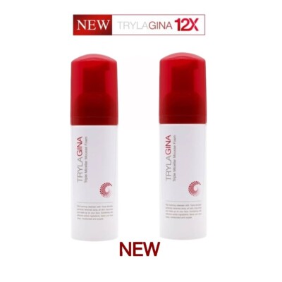 2Box New TRYLAGINA Triple Micellar Mousse Foam Whip Powerful Cleanser 150ml.
