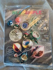 REAL SIMPLE MAGAZINE - DECEMBER 2023 - MORE JOY NOW! (COVER) - BRAND NEW