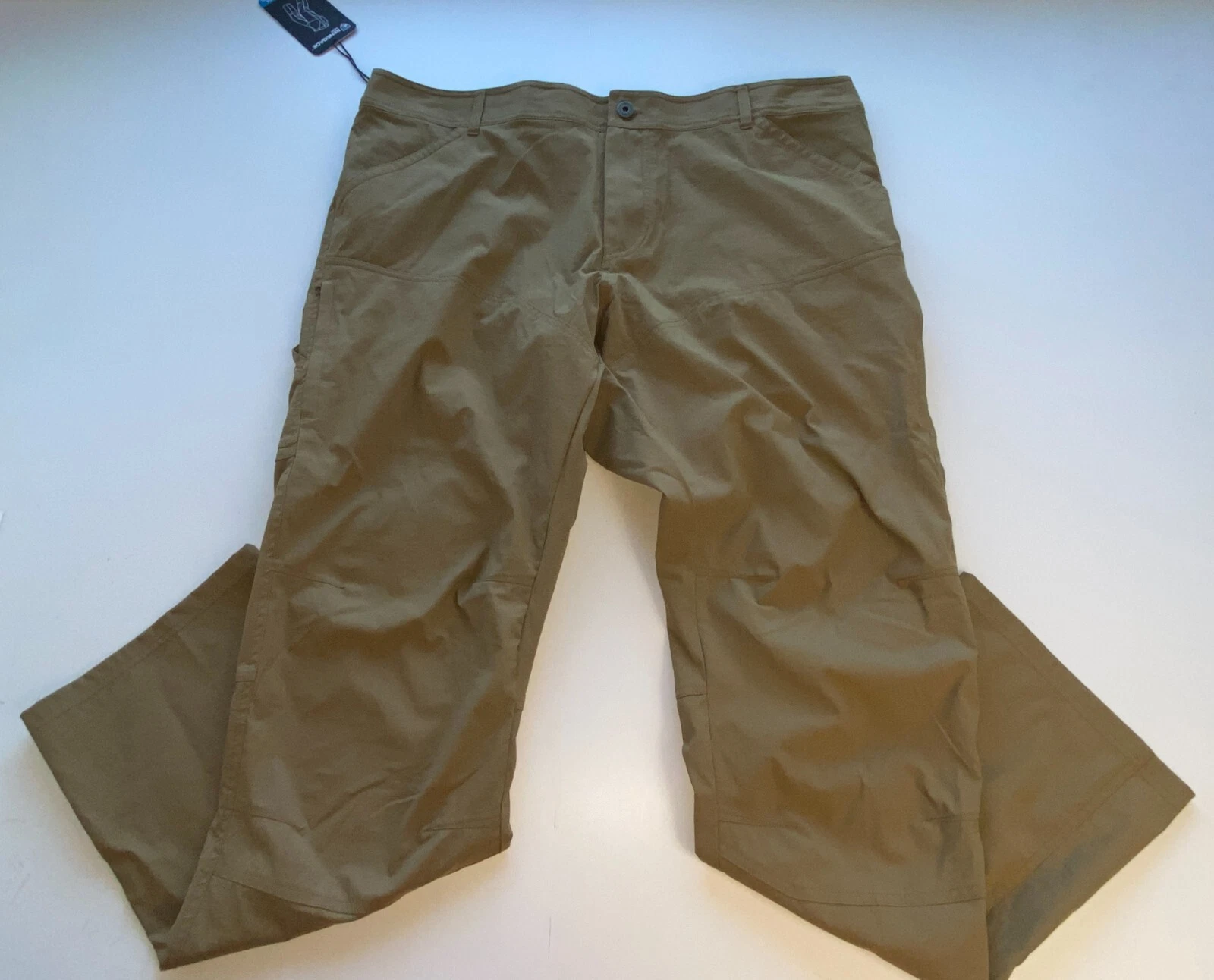 Kuhl Renegade Pants M's 42x34 Performance Softshell UPF Water Resist Qk Dry NWT