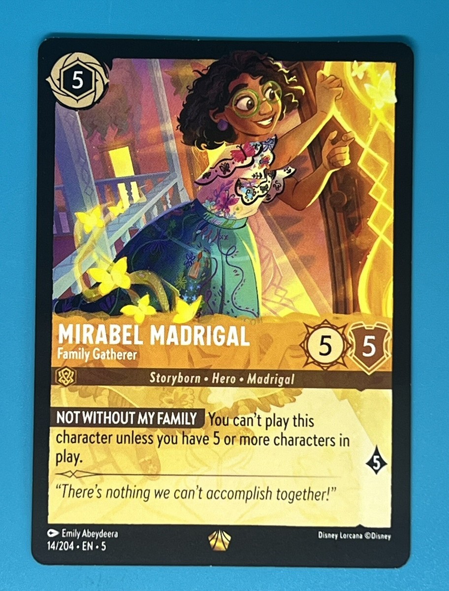 Disney Lorcana - Shimmering Skies - Mirabel Madrigal Family