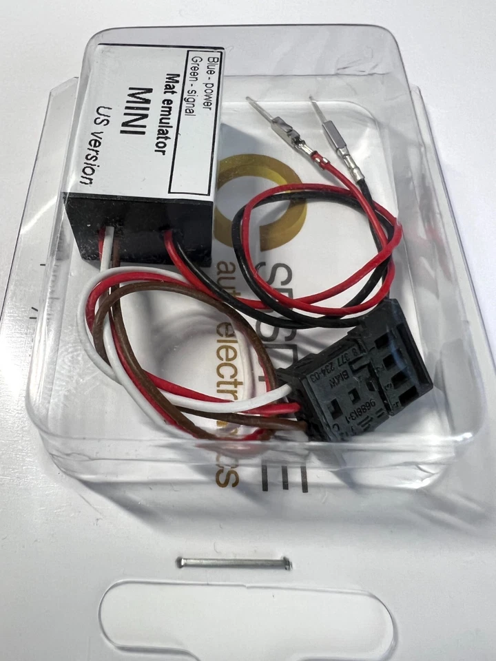 Diagnóstico sensor emulador alfombrilla ocupación asiento mini cooper 2011-2015 ee. uu. Foto 3 de 3