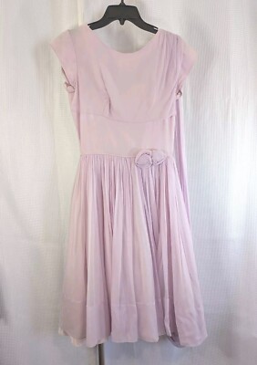 open lace back dress Plus Size Chiffon Bridesmaid Dress Short Blush Pink Homecoming Dress E –  DaisyFormals-Bridesmaid and Formal Dresses in 59+ Colors main image 1