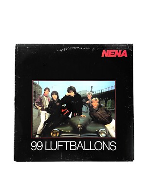 Nena Rare 99 Luftballons Vinyl LP Record Gold Stamped Promo