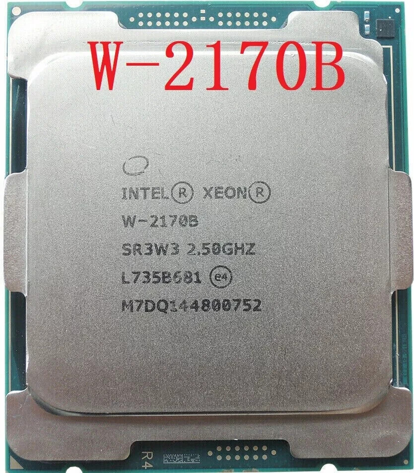 Intel Xeon W-2170B 14 core 28 thread 2.5G processor SR3W3 CPU