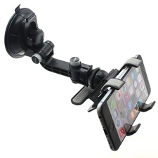For Samsung Galaxy A14/A54 5G - Dash Car Mount Windshield Holder Cradle Swivel