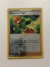 Pokemon Card Astral Radiance Reverse Holographic Gardenia's Vigor 143/189 NM