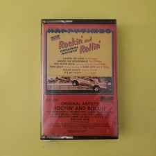 Original Artists Rockin And Rollin 1980 Cassette Tape Exc-201