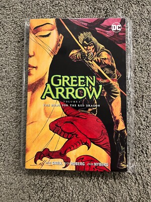 Green Arrow Volume 8 The Hunt for the red Dragon tpb OOP Mike Grell