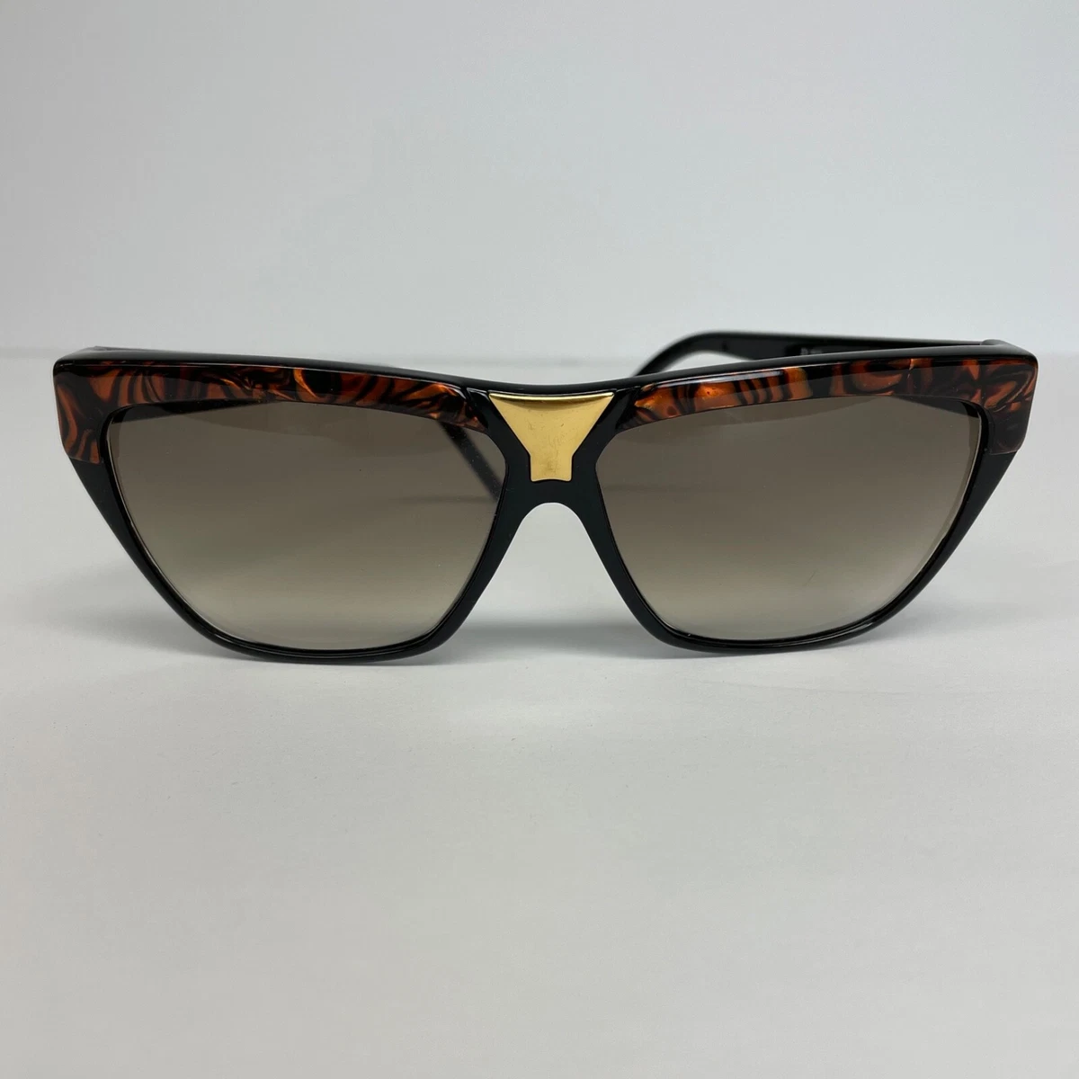 Vintage Laura Biagotti Women\'s Oval Visibilia Black Sunglasses LB 85092 300 Iconic Vintage Laura Biagiotti Oversized Sunglasses - Etsy main image 2