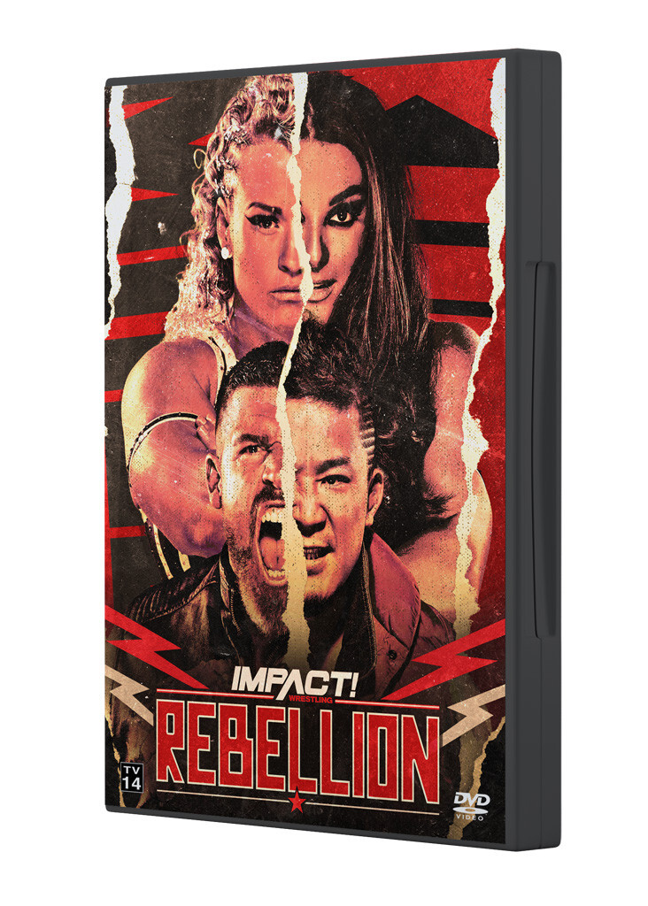 Official Impact Wrestling Rebellion 2023 Event DVD UK