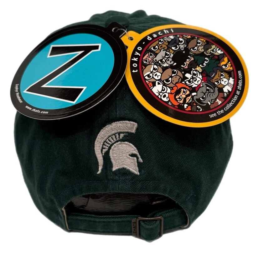 Zephyr NCAA Michigan St Spartans RARE “Shibuya" Unstructured Curved Bill Hat NWT - Image 3 of 4