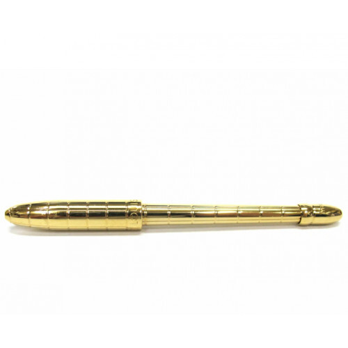 LOUIS VUITTON　ballpoint pen ヴィトンボールペン Louis Vuitton Notebook Ballpoint Pen N75000 Gold Retractable