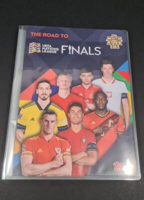 MATCH ATTAX 101 UEFA NATIONS LEAGUE FINALS BINDER SAMMLUNG