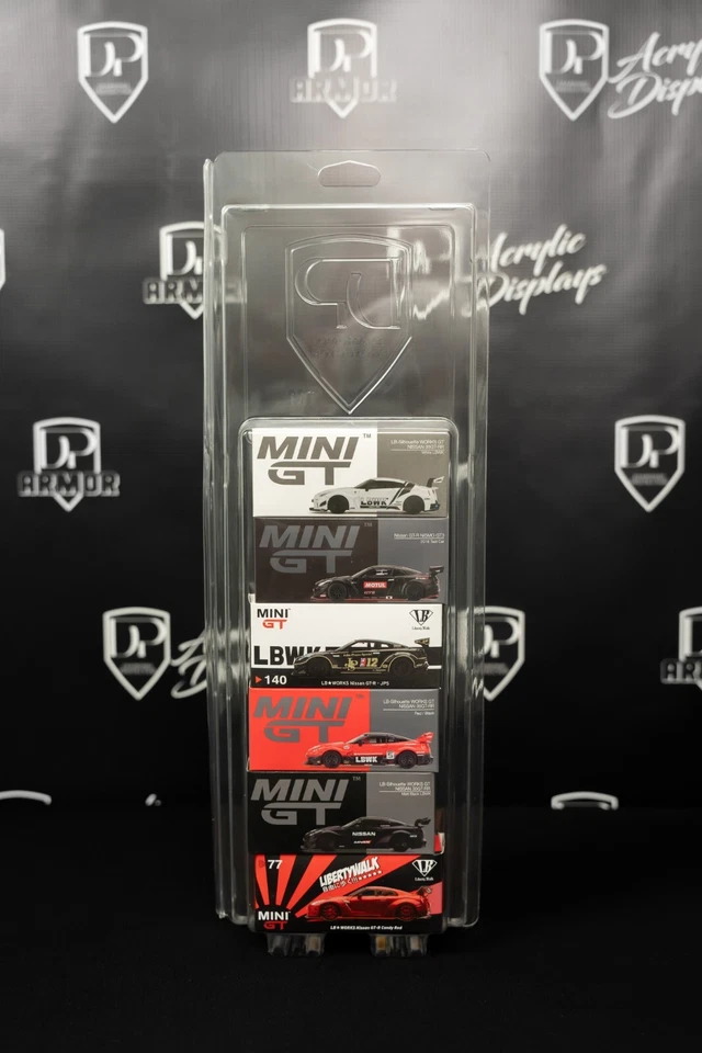 Paquete de 5 fundas diecast premium individuales Diamond Protector 20 para Hot Wheels Foto 2 de 4