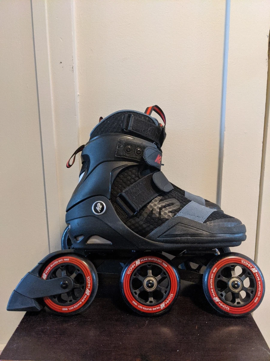 K2 Trio S 100 Mens Urban Inline Skates Size 9 Rollerblades