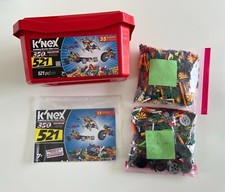K'NEX Super Value Tub 521 pieces + Extra Parts | More Than 1.000 Pieces Total