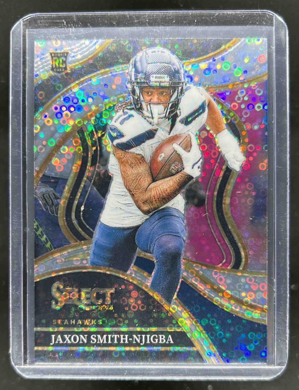 2023 Select Jaxon Smith-Njigba RC Disco Prizm Rookie Club #259 Seahawks