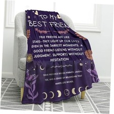 Blanket Gifts for Best Friend Women, Best Friend Birthday Gifts, Sister