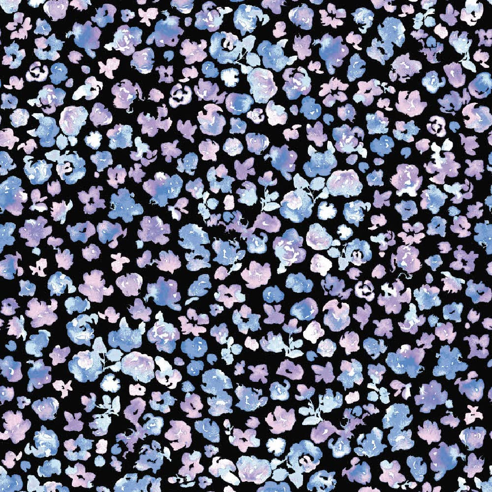 92% Polyester 8% Spandex Double-Sided Brushed Fabric - 10 Yards Black DTY Knit