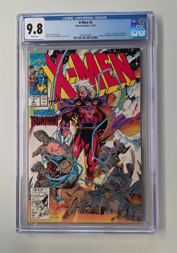 X-MEN #2 CGC 9.8 New Slab - Jim Lee