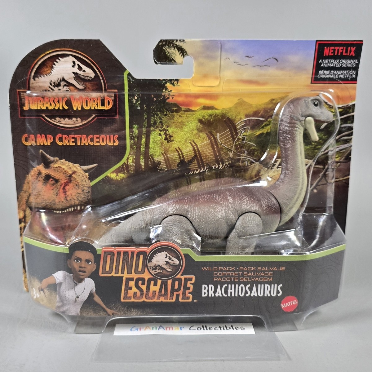 Jurassic World Camp Cretaceous BABY BRACHIOSAURUS Dino Escape Wild