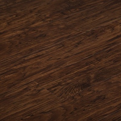 PRODURA Metro Brown Waterproof 22mil Click Luxury Vinyl Plank 48''x7-3/8''x6mm