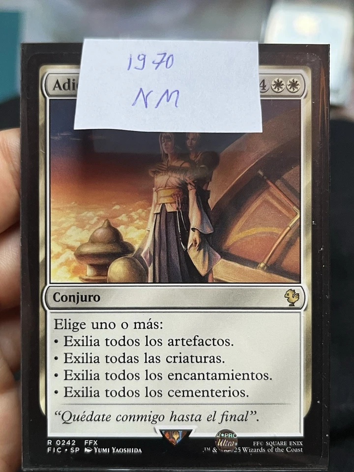 Spanish Farewell ⭐️ Adios ⭐️ Final Fantasy • NM • Mtg (1970) - Image 4 of 4