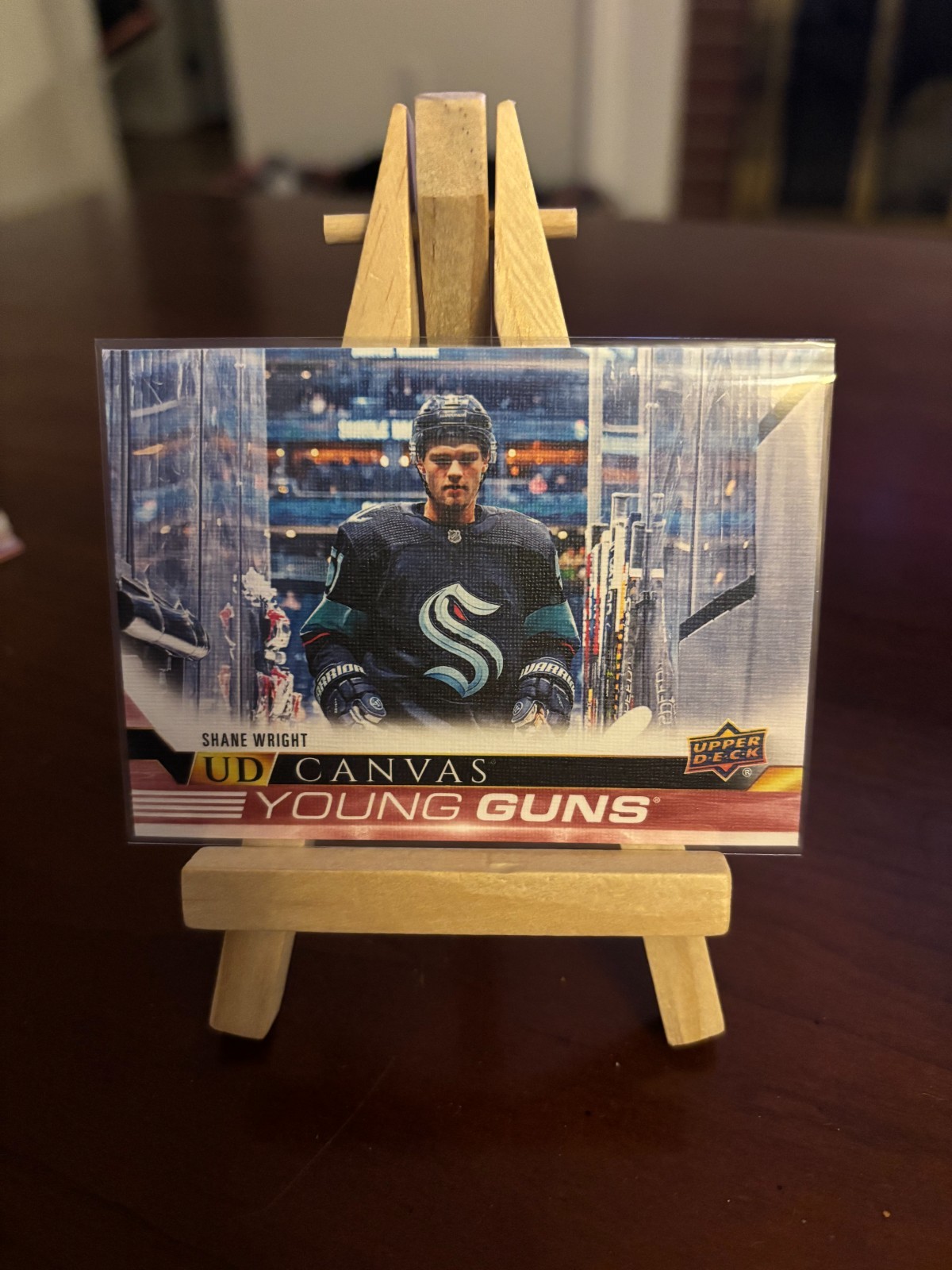 Shane Wright 2022-23 Upper Deck Canvas Young Guns #C228 Kraken